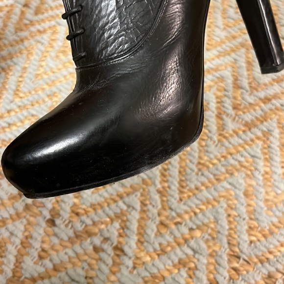 Black Prada High Heeled Booties - Picture 12 of 13